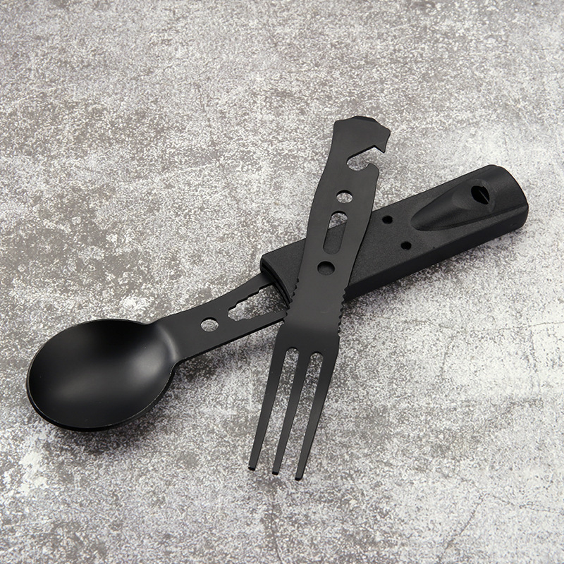 Stainless Steel Camping Cutler - огляд і ціна Outdoor Camping Dining Set