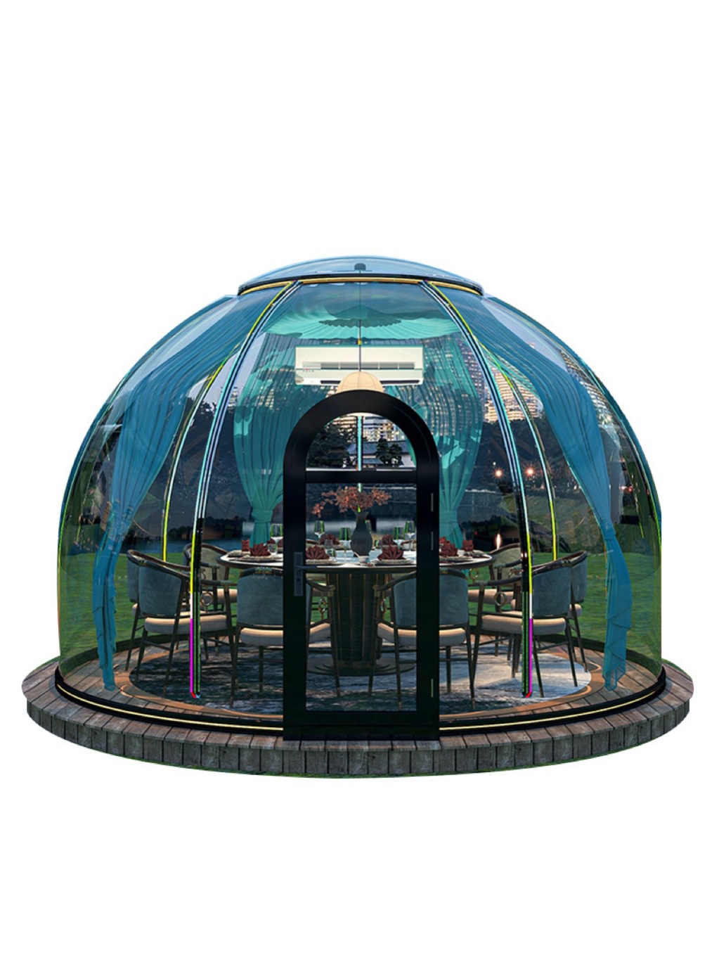 Transparent Dome Bubble House, - огляд і ціна Outdoor Camping Exhibition