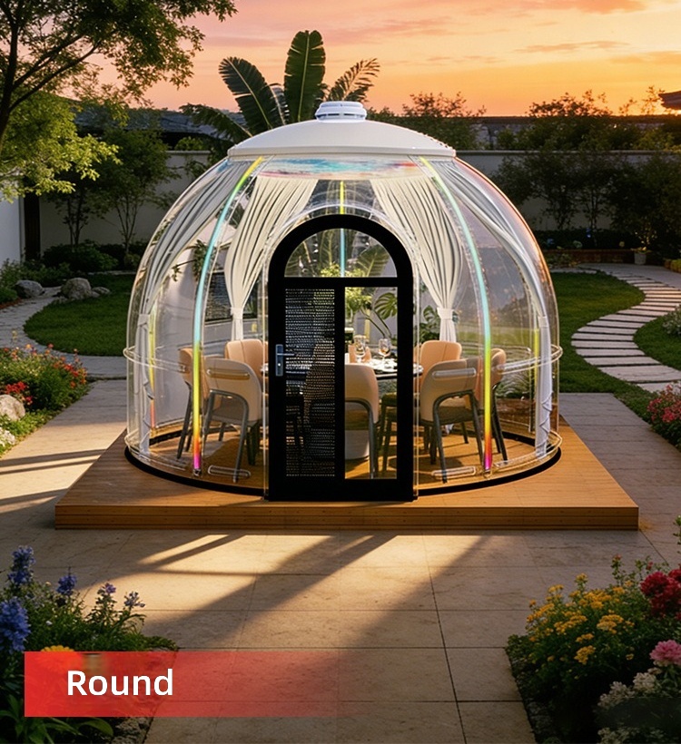 Transparent Dome Bubble House, - огляд і ціна Outdoor Camping Exhibition