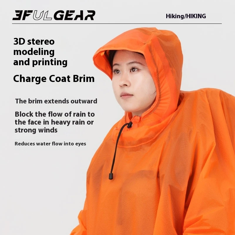 3F UL GEAR Ultralight Hiking R - огляд і ціна Camping Rain Poncho
