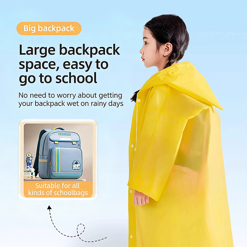 Disposable Raincoat for Kids E - огляд і ціна Camping Rain Poncho