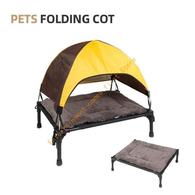 Outdoor Raised Dog Cot Bed wit - огляд і ціна Outdoor Camping Dog Bed