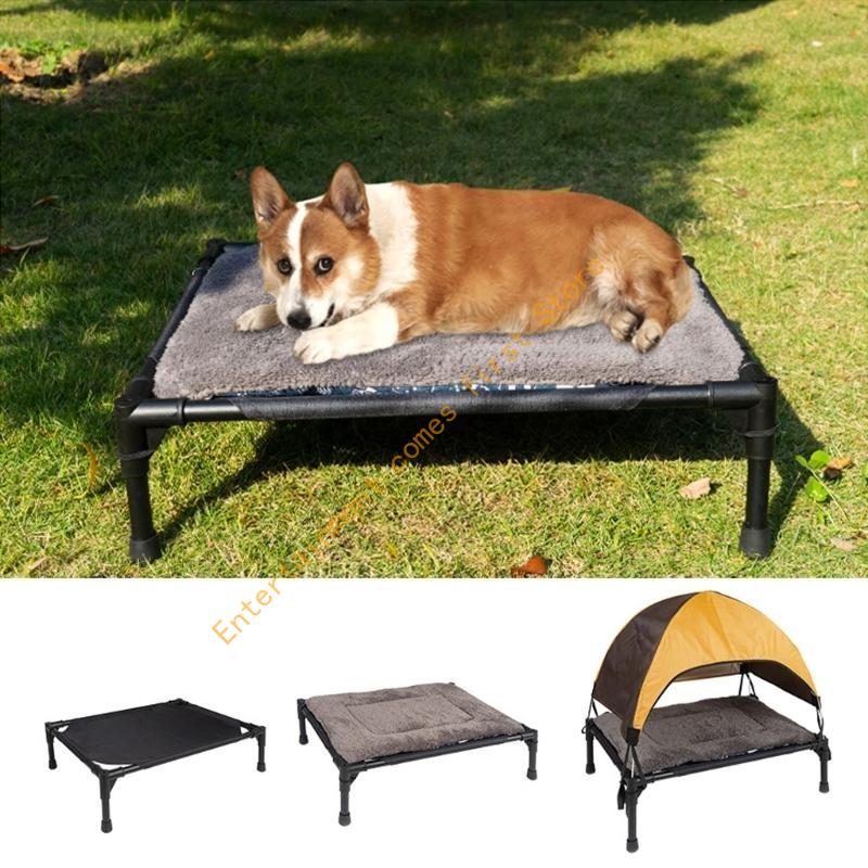 Outdoor Raised Dog Cot Bed wit - огляд і ціна Outdoor Camping Dog Bed