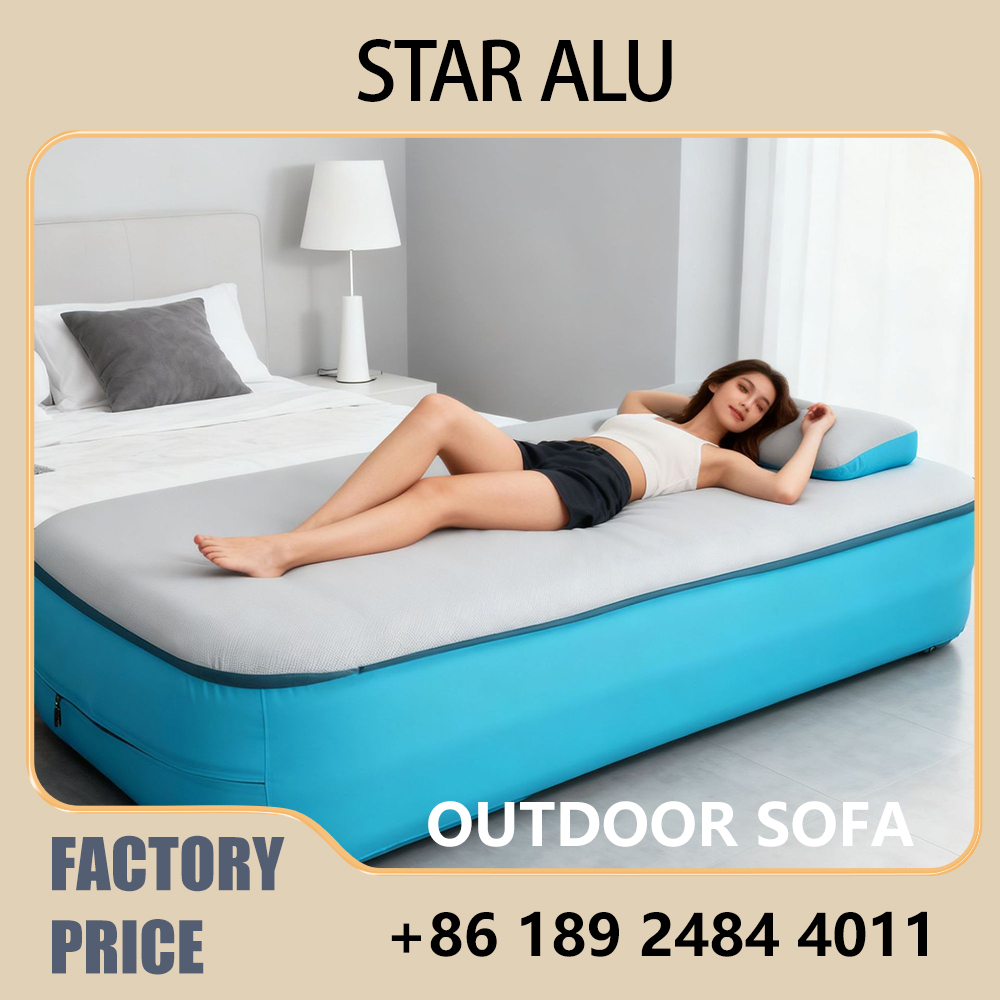 Inflatable Camping Mattress wi - огляд і ціна Bed Outdoor Camping