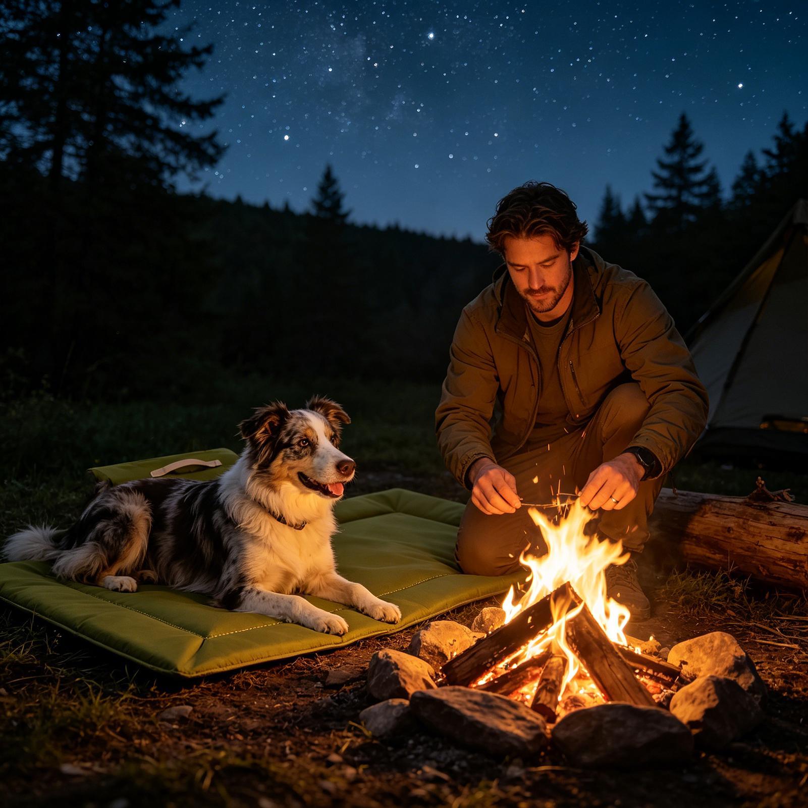Travel Dog Bed Foldable Washab - огляд і ціна Outdoor Camping Dog Bed