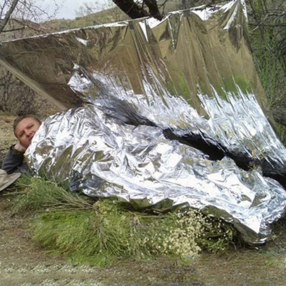 1-10PCS Emergency Thermal Blan - огляд і ціна Outdoor Camping Rugs