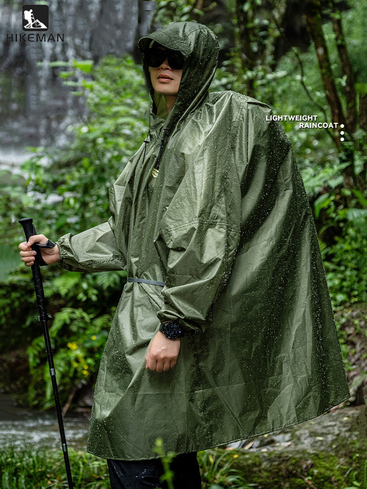 Ultralight Zipper Raincoat 210 - огляд і ціна Camping Rain Poncho