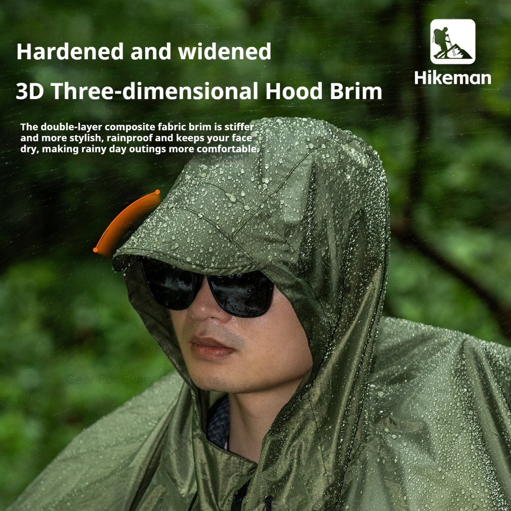 Ultralight Zipper Raincoat 210 - огляд і ціна Camping Rain Poncho