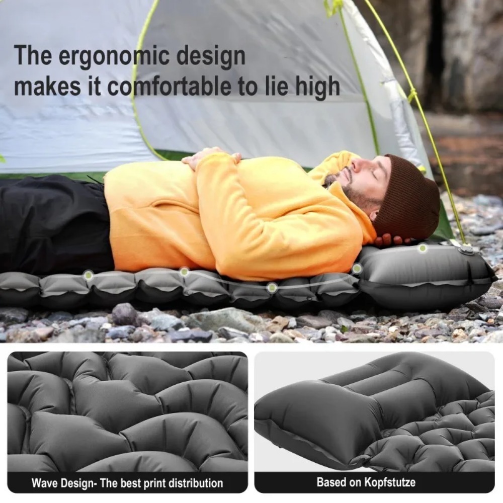 Camping Sleeping Mat Inflatabl - огляд і ціна Outdoor Camping Rugs