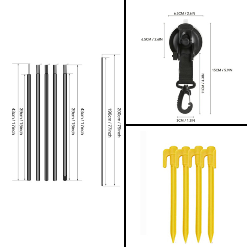 Retractable Car Side Awning Wa - огляд і ціна Outdoor Camping Van Tent