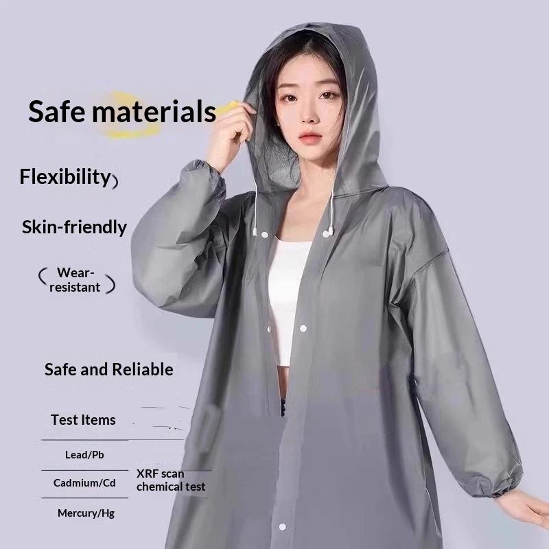 New Raincoat Women Men Imperme - огляд і ціна Camping Rain Poncho
