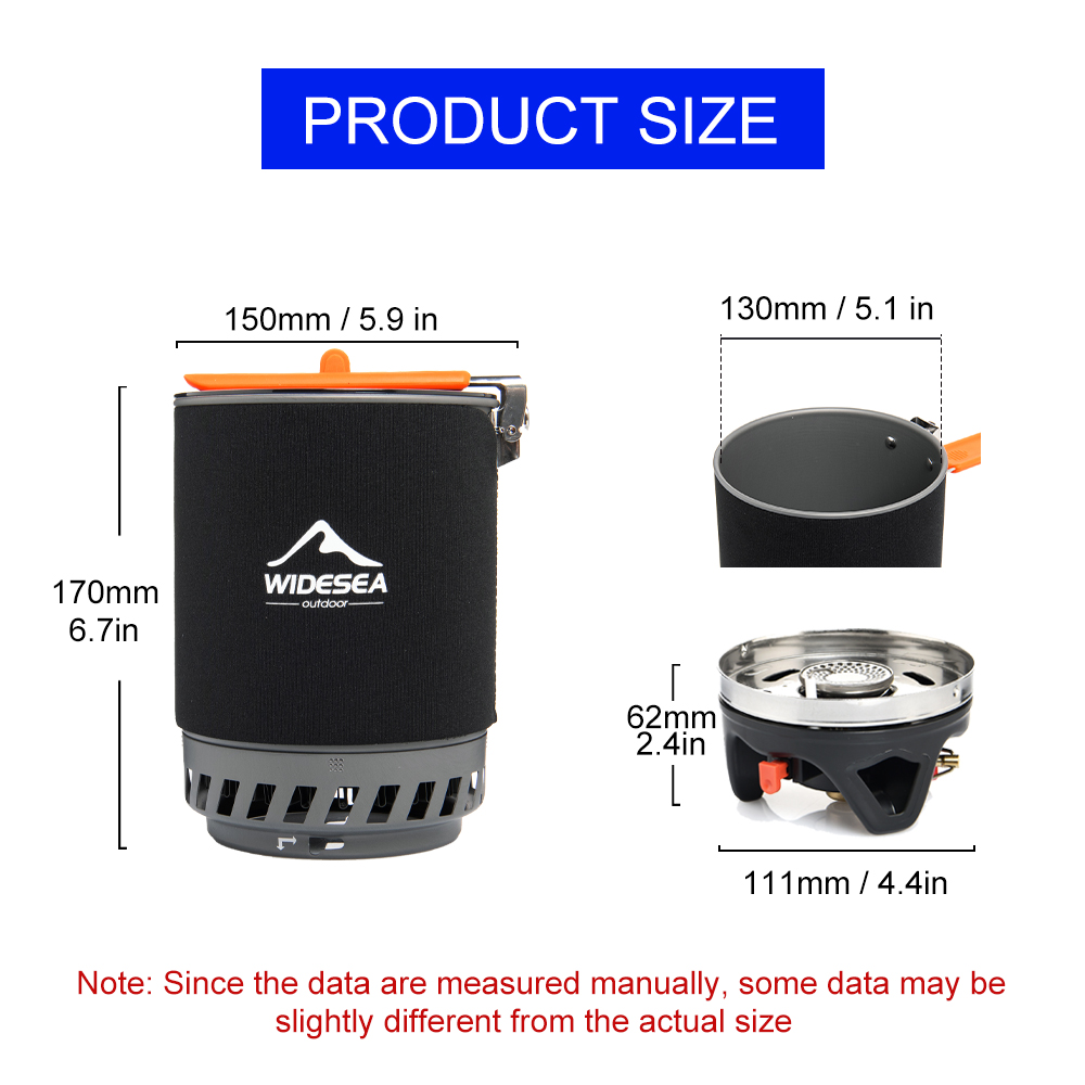 Widesea Camping Cooking System - огляд і ціна Outdoor Camping Dining Set