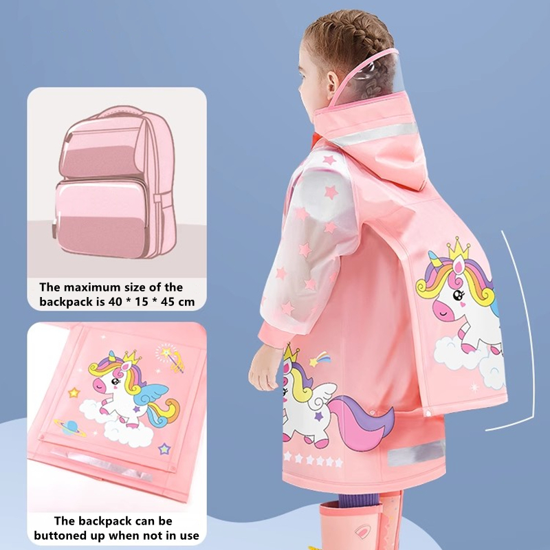Kids Raincoat Waterproof Rain  - огляд і ціна Camping Rain Poncho
