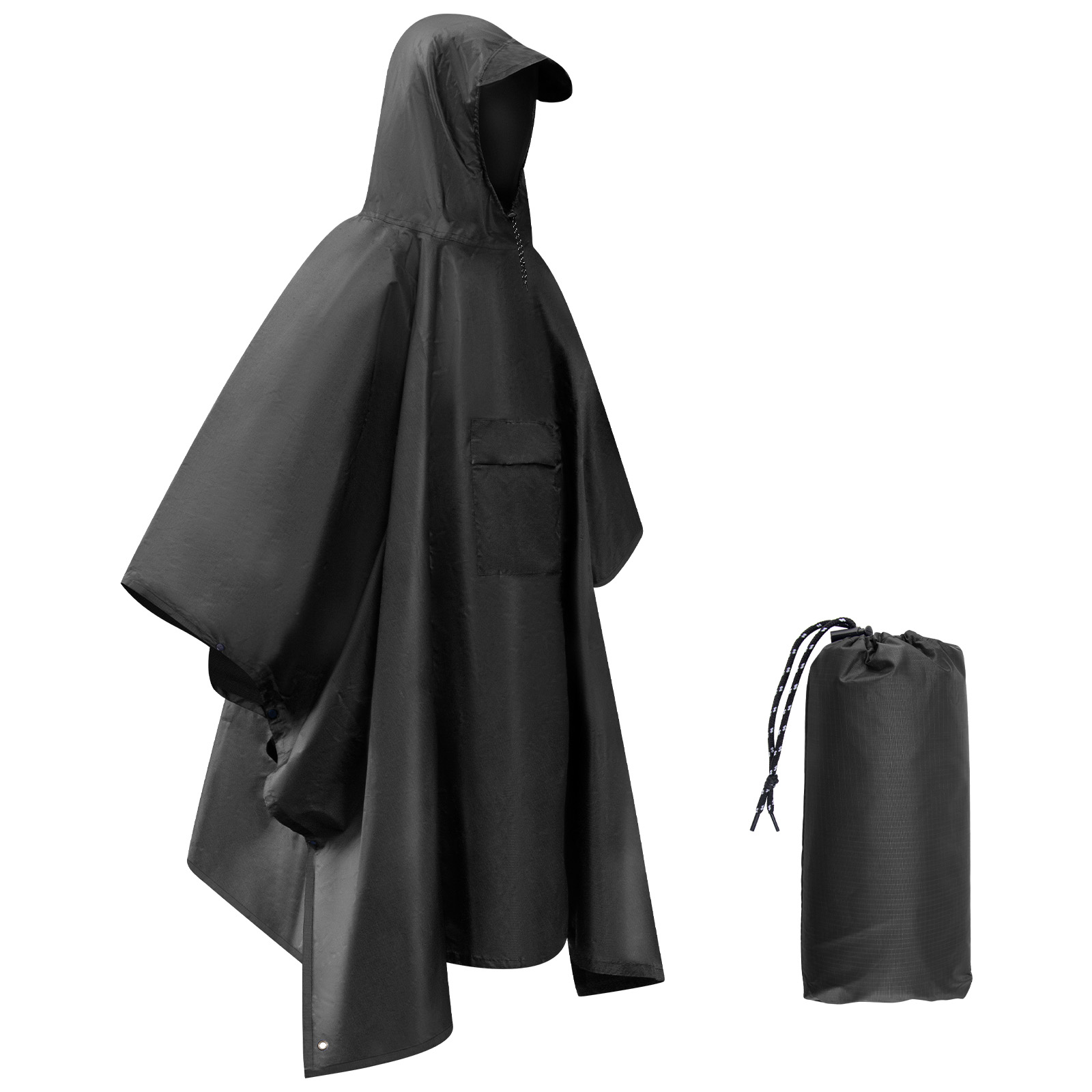 Adult Rain Poncho Lightweight  - огляд і ціна Camping Rain Poncho