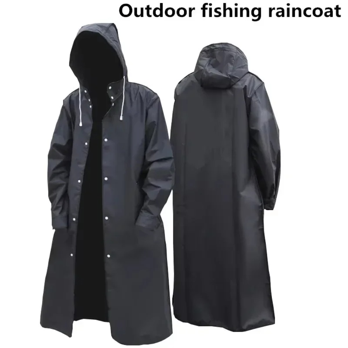 Fashionable Waterproof Hooded  - огляд і ціна Camping Rain Poncho