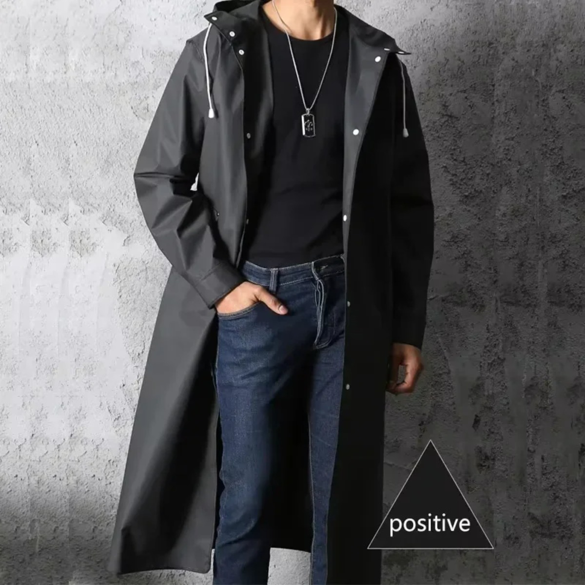 Fashionable Waterproof Hooded  - огляд і ціна Camping Rain Poncho