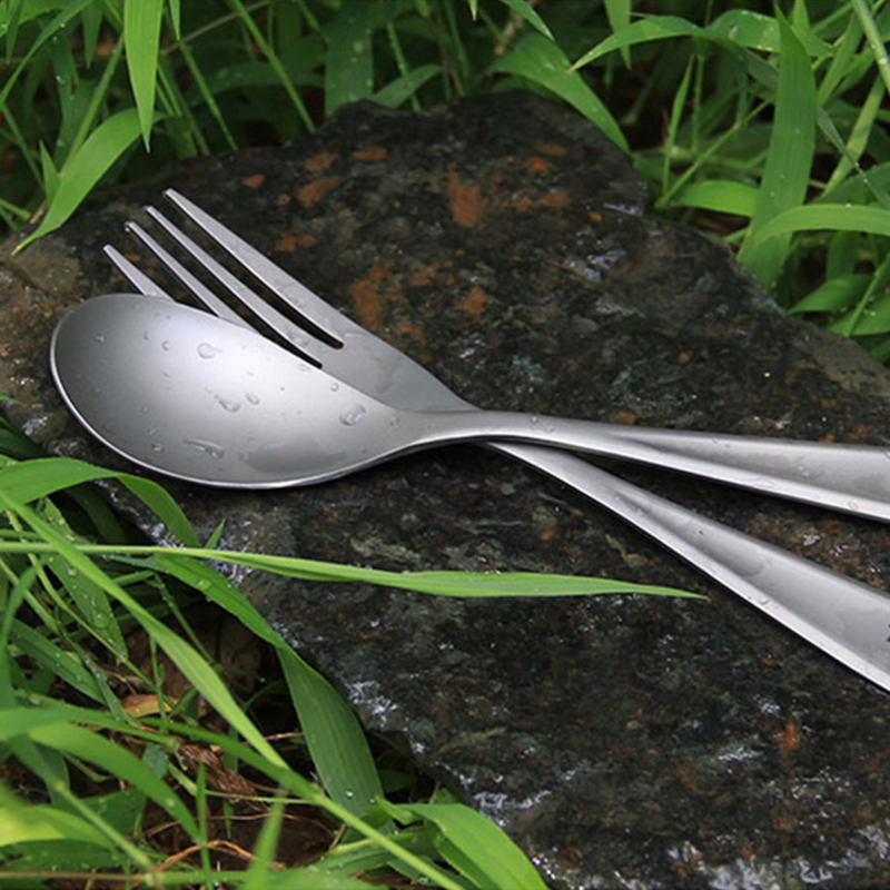 Tiartisan Titanium Fork Spoon  - огляд і ціна Outdoor Camping Dining Set