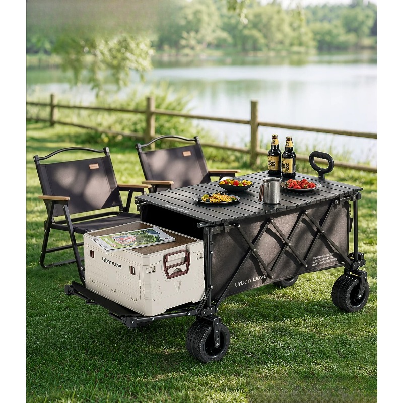 Folding Camping Wagon Cart Out - огляд і ціна Outdoor Camping Trolley