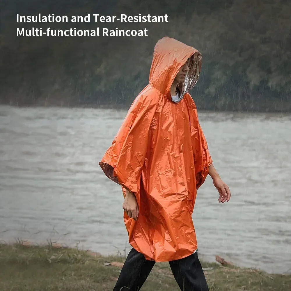 Emergency Raincoat Poncho Wate - огляд і ціна Camping Rain Poncho