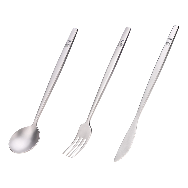 Keith Titanium Portable Spoon  - огляд і ціна Outdoor Camping Dining Set