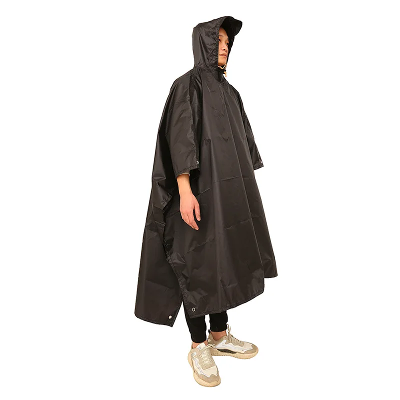 Raincoat 3 In 1 Hiking Poncho  - огляд і ціна Camping Rain Poncho