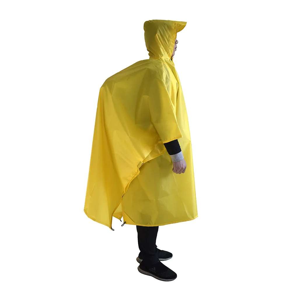 Raincoat 3 In 1 Hiking Poncho  - огляд і ціна Camping Rain Poncho