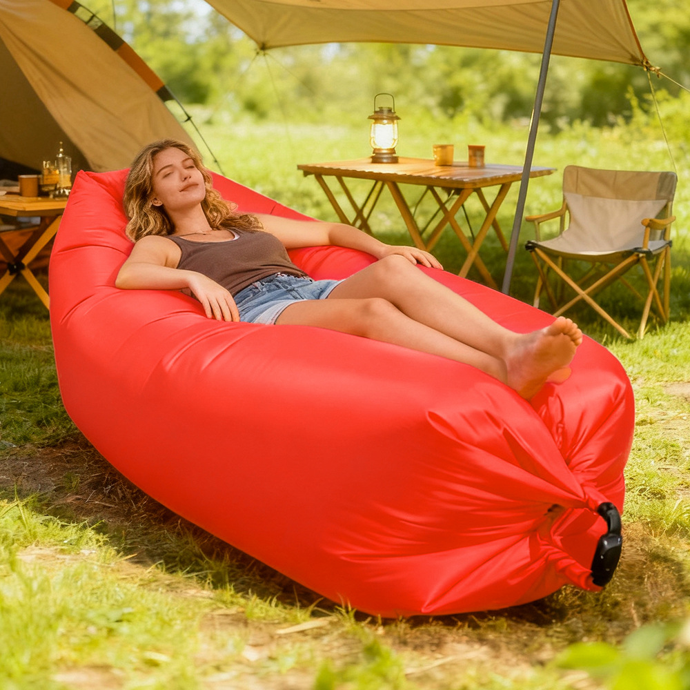 Multi‑Color Portable Lazy Infl - огляд і ціна Bed Outdoor Camping