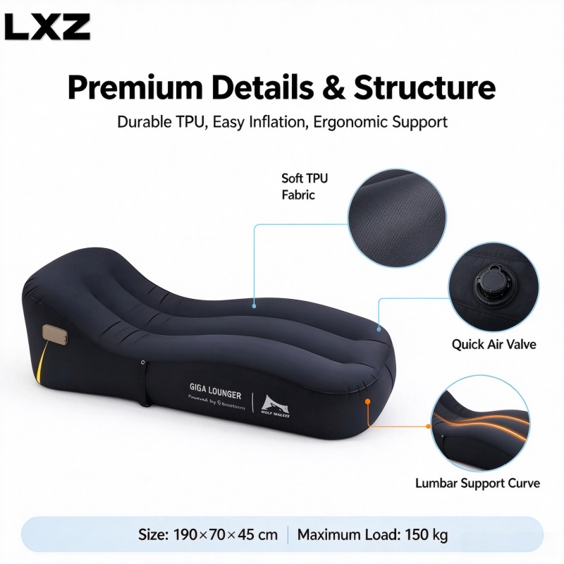 TPU Automatic Inflatable Chair - огляд і ціна Bed Outdoor Camping