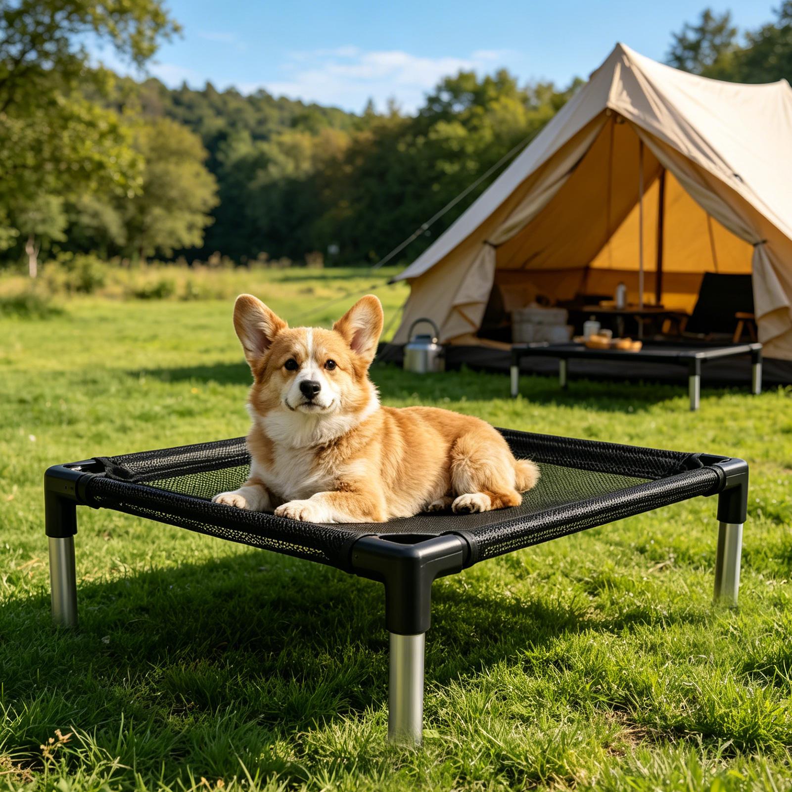 Elevated Dog Bed Breathable Me - огляд і ціна Outdoor Camping Dog Bed