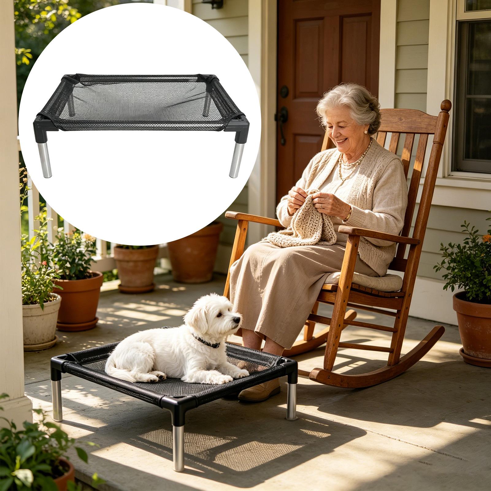 Elevated Dog Bed Breathable Me - огляд і ціна Outdoor Camping Dog Bed