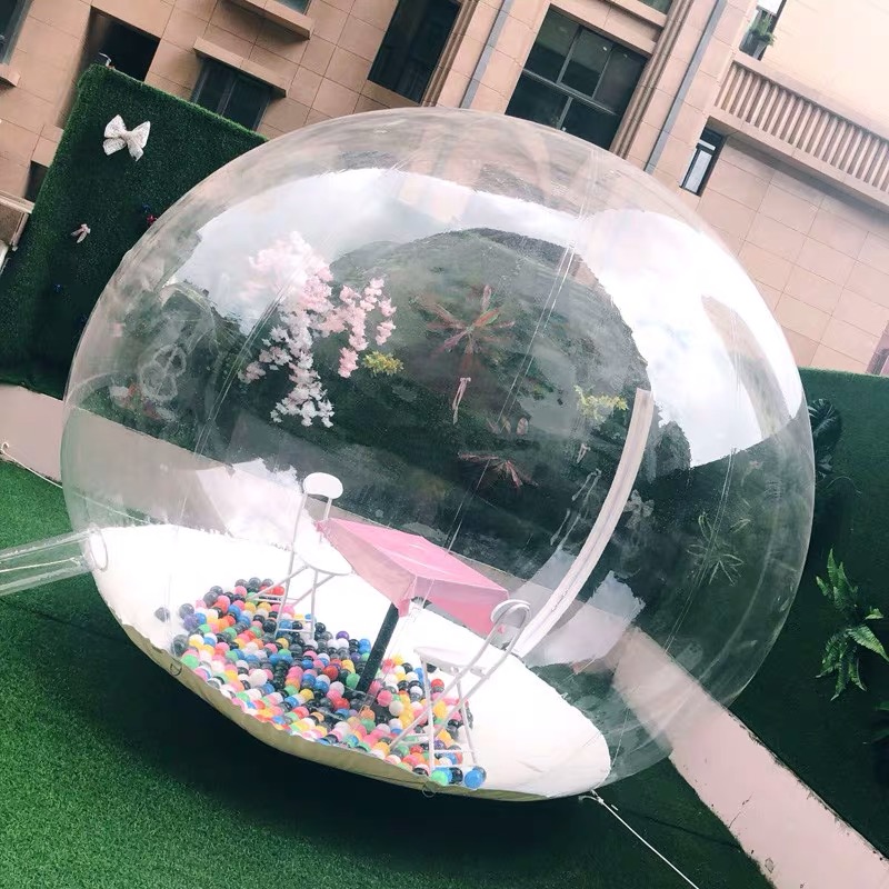Inflatable Bubble Igloo Tent T - огляд і ціна Outdoor Camping Exhibition
