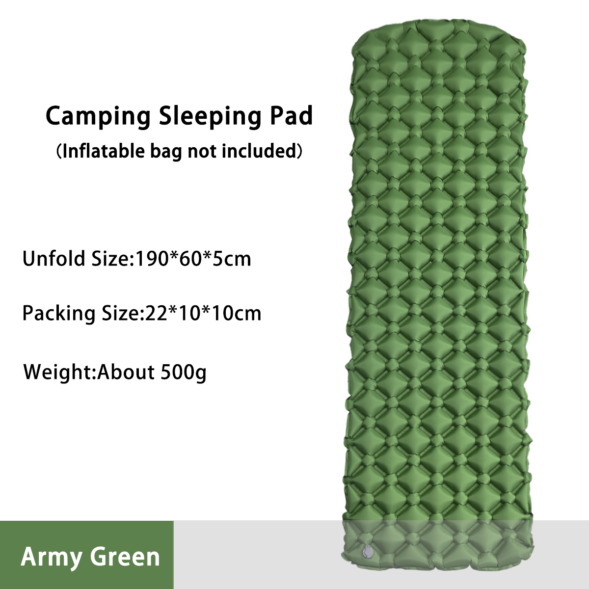 Camping Inflatable Mattress in - огляд і ціна Outdoor Camping Rugs