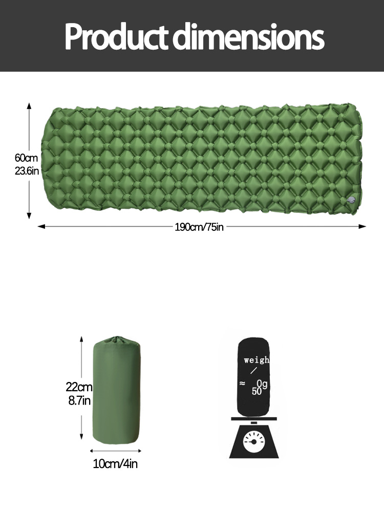 Camping Inflatable Mattress in - огляд і ціна Outdoor Camping Rugs