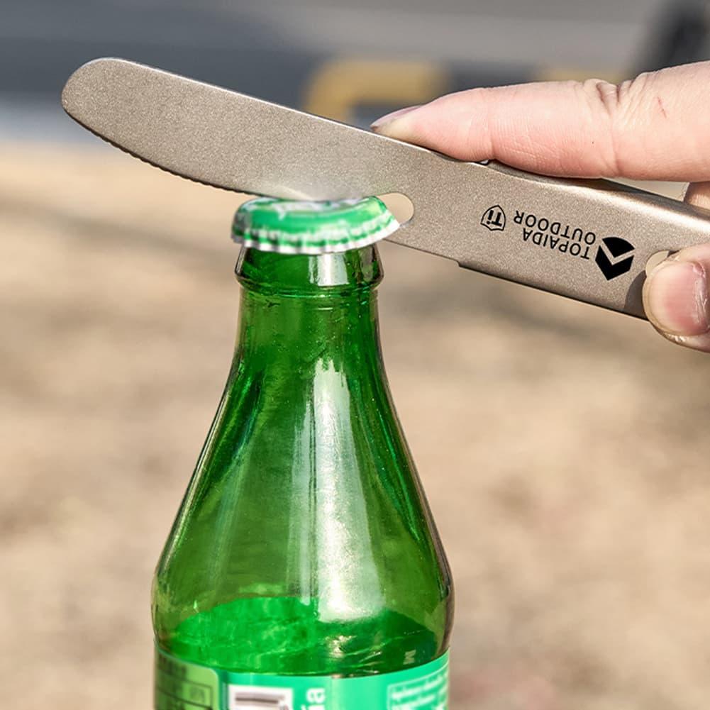 3 in 1 Titanium Camping Fork S - огляд і ціна Outdoor Camping Dining Set
