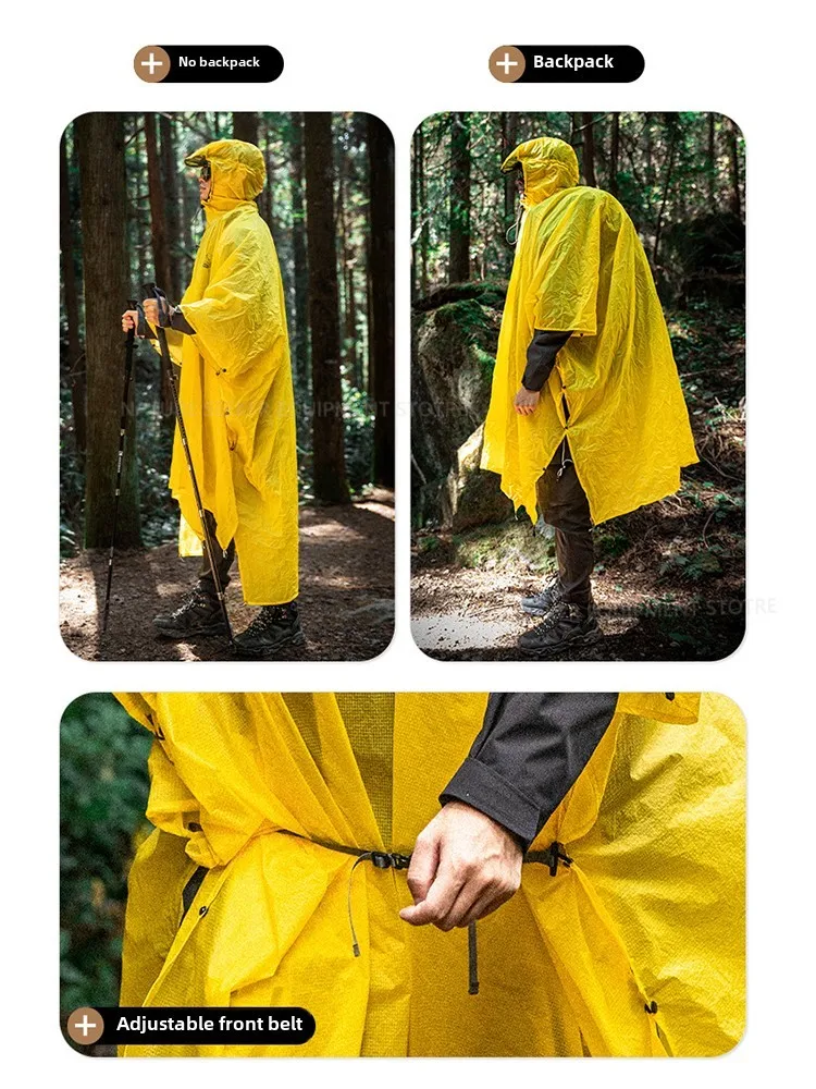 15D/210T Raincoat Waterproof R - огляд і ціна Camping Rain Poncho